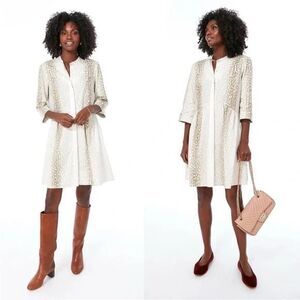 Tuckernuck Antelope Royal Shirt Dress Size Large